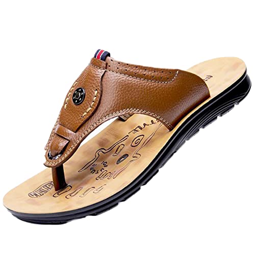 Tongs d'été pour hommes et sandales de plage confortables pour extérieur