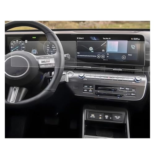 Film protection écran GPS Hyundai Kona 2024 tableau de bord 12,3 pouces