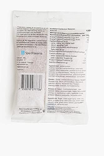 Kolsvart Swedish Gummy Fish & Licorice Candy | Vegan & Gluten Free | 4.2 Oz | Pack Of 5 | Sour Blueberry #TOP4