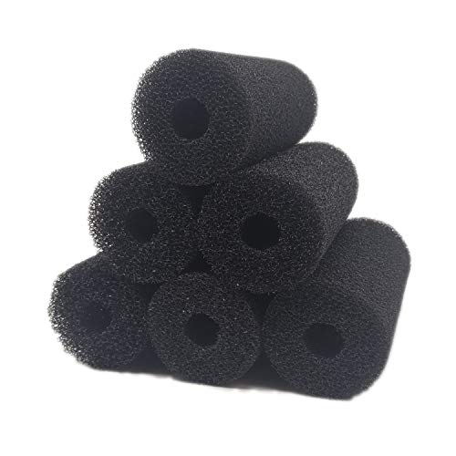 Image of 5.9 inch Big Prefilter Sponge Foam Replacement, Black | Filtration Kit, For Pond Aquarium Fish Tank