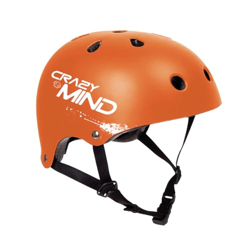 Casque de sport multicolore Mandelli pour les sorties en vélo et skate