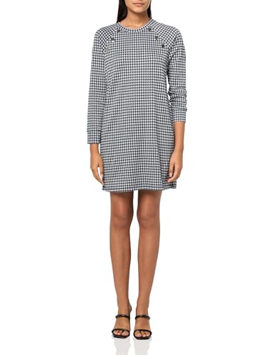 Tommy Hilfiger Women's Dress,Ivory/Navy,Small at Amazon Women's Clothing  store