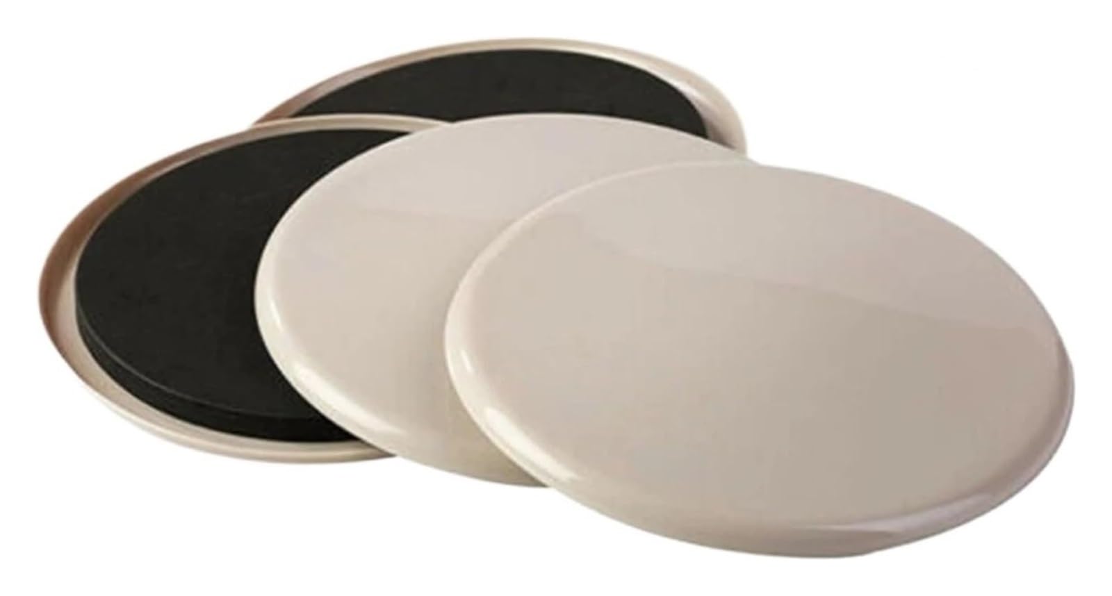 Deslizadores for Muebles, 100 Unidades de 3,5 Pulgadas, Almohadillas deslizantes Redondas antiarañazos for Patas de Muebles, Protectores de Suelo Resistentes for alfombras y Suelos de Madera.