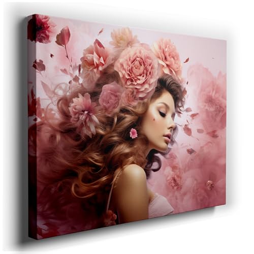 Canvas for Living room. Whimsical Elegance: A Dreamy Portrait of