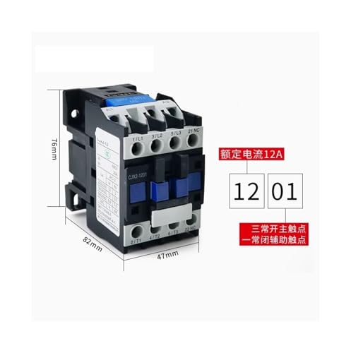 Contacteur triphasé CA 36V CJX2-3201 32A pour circuit électrique - 4