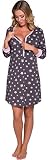 Italian Fashion IF Premamá Camisón Premamá Lactancia Mujer C492T 0111