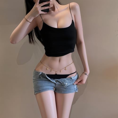 [三丸] tバック ショーツ パンツ セクシーランジェリー 過激 変態 レディース 女性用 アメリカ風 ウエストチェーン付き 極薄 柔らかい 高伸縮性 あだるとグッズ 女性 えろい下着 ランジェリー セクシー エッチ 大人 アダルトグッズ 詳細画像4
