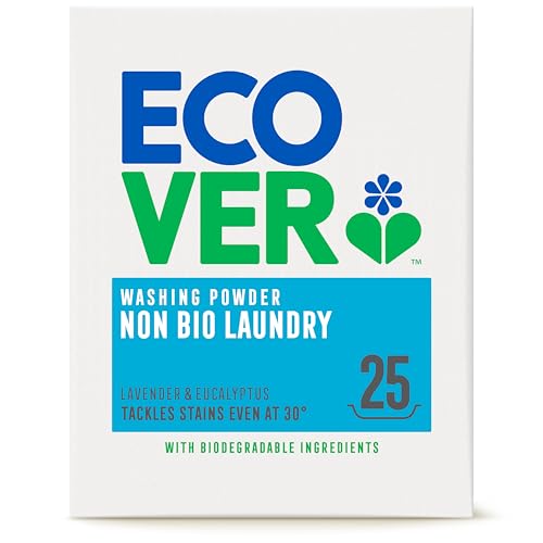 Ecover Lavender & Eucalyptus Non Bio Laundry Washing Powder 1.875kg