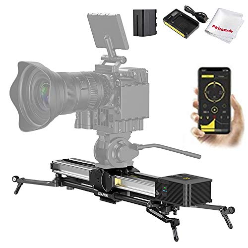 Zeapon Micro 2 E600 Motorized Double Distance Camera Slider, Travel Distance 74cm/29in Max. Payload 8kg/18lbs Ultra Silent Step Motor Power-Off Protection APP Supported Android & iOS
