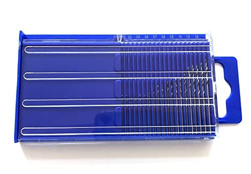 Gc - 20Pc Hss Mini Micro Twist Drill Bit Set Wire Gauge Index 61-80 / 0.3-1.6Mm In A Plastic Boxus Fastper #TOP1