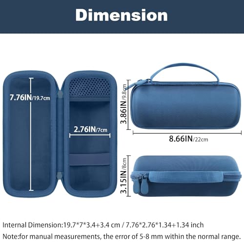 khanka for Jbl Grip Mobile Speaker Hard Storage Case,Travel Carrying Case for Jbl Grip Bluetooth Speaker（Blue） by khanka - Image 5