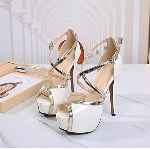 Talons aiguilles à plateforme grand confort escarpins chics