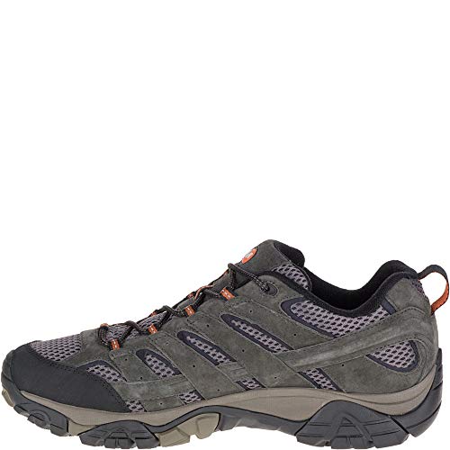 Merrell Tênis de caminhada masculino Moab 2 impermeável, Carvão, 10.5