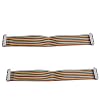 Fielect 2pcs IDC Rainbow Wire Flat Ribbon Cable 30 Pin 30cm Length 2.54mm Pitch