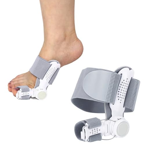 XEERUN Corrector De Juanetes, Férula Para Juanetes Mujer Hombre, Ajustable Juanetes Corrector, Corrector De Juanetes Ajustable per Hallux Valgus, Dedo En Martillo, Dedo Superpuesto