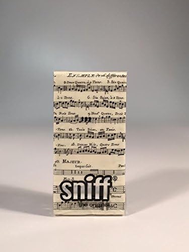 PPD Paperproducts Design Sniff Adagio Musical Notes Designer Facial Tissues 4-Ply 10-Count Package (050800)