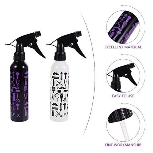 Lurrose 2 Pcs spray botella para cabello y agua miniatura 7