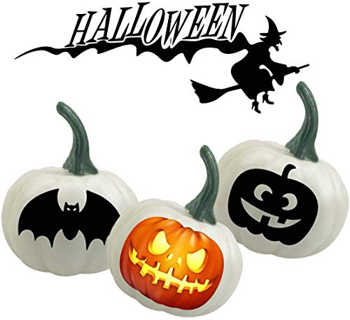 Image of Ulalaza 16pc Artificial Pumpkins Home Decor Set - 30 Maple Leaves & 10 Acorns & 2 Pinecones