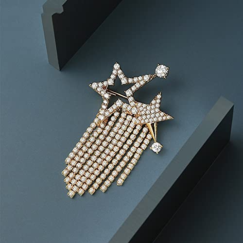 Broches en strass pour femmes accessoires vêtements bijoux et travail manuel cristal