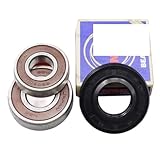 洗濯機のベアリング 6203+6204 およびシール リング 25 50.55 10/12 の部品の修理および交換に適しています。