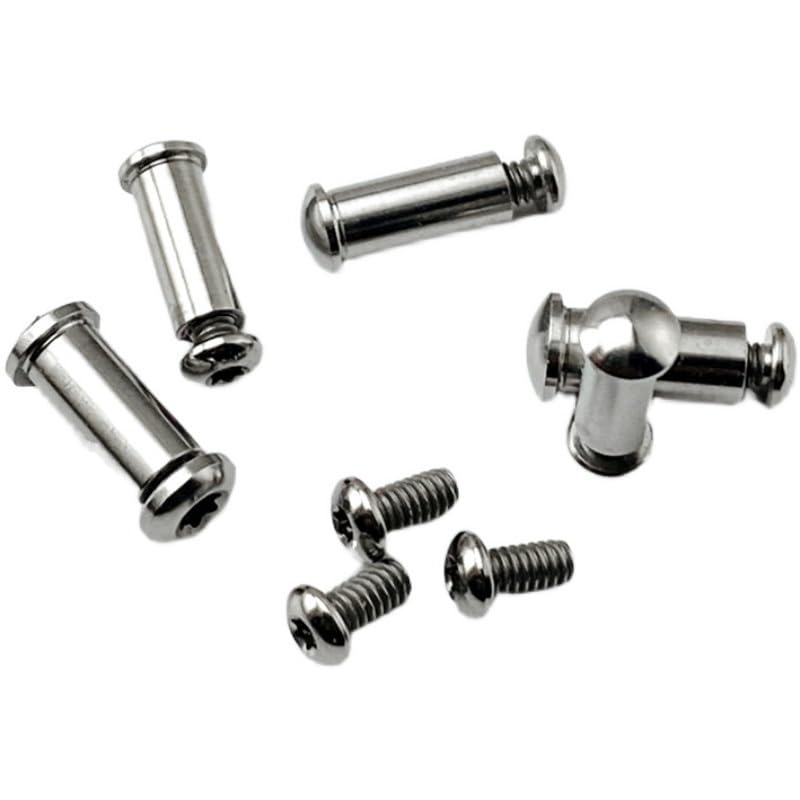 Echeson 1 Complete Set Stainless Screws Fits for Spyderco Delica C11 Endura C10, Custom Premium Hardware Set (Size : Endura C10 S)