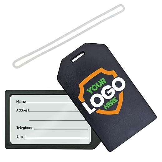 Custom Heavy Duty Luggage Tags - 10 Pack