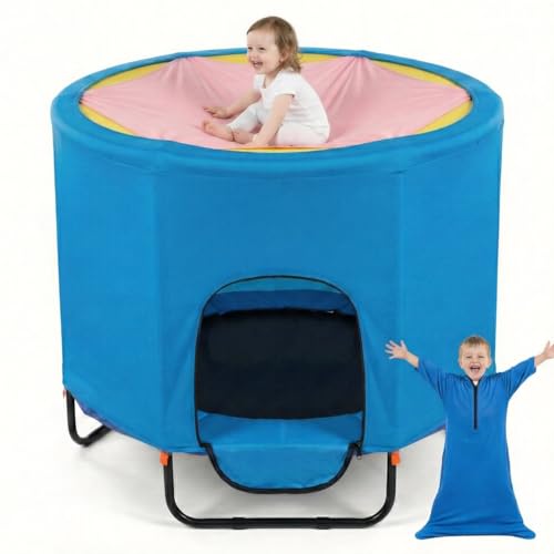 Sensory Box for Kids with Sensory Needs for Sensory-Seeking Kids with Soft and Breathable Stretch Fabric Helps Calm the Body Supports Relaxation Sensory Regulation with Sensory Sack