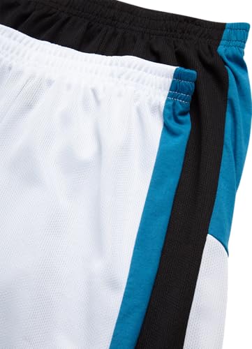 Pro Athlete Active Boys Short Sets - 3 Piece Performance Short Sleeve T-Shirt and Dry Fit Shorts - Boys Athletic Sets (8-16)4