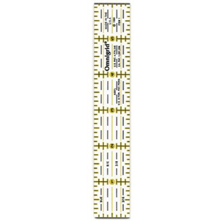 Dritz 81435 Omnigrid Quilters ruler-1 in. x 6 in Cover
