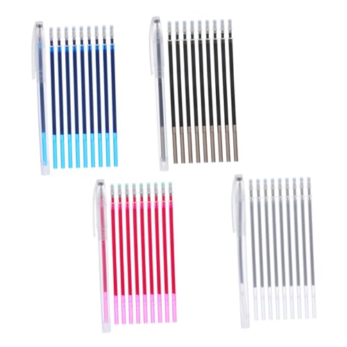 PERSELOSO 水溶性ペン 詰め替えインク付き 布用マーキングペン 水で消える 刺繍 クロスステッチ 裁縫 手芸 交換用リフィル付き