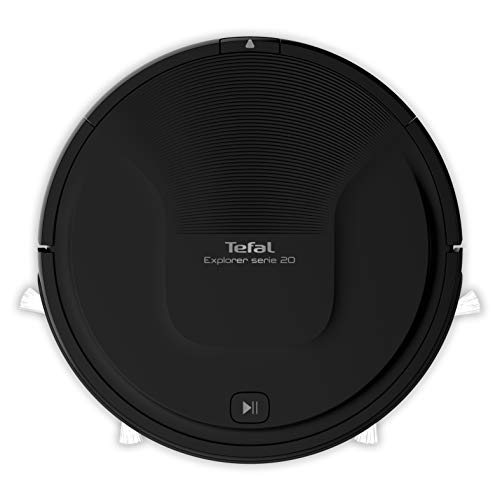 TEFAL Explorer Serie 20 RG6825 Robot sprzątający automatyczny, Czarny, Sterowanie pilotem, 150 minut pracy