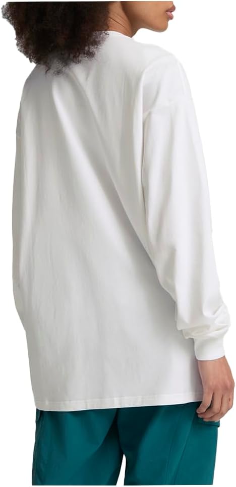 PUMA Womens Classics Play Paris Crew Neck Long Sleeve Casual Tops Casual - White - Size XXL