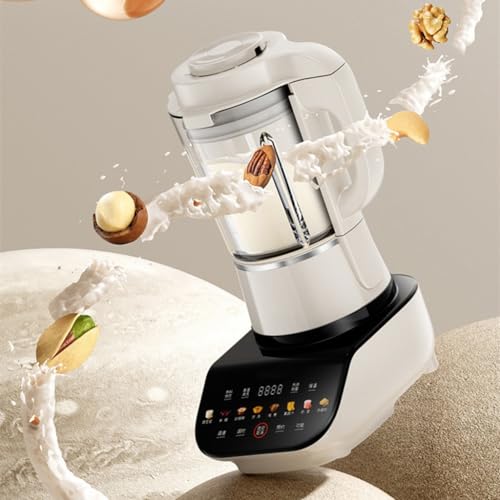 Wall breaking machine in operation for soybean milk making