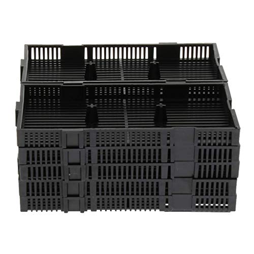 Tenlacum 10 unids plástico acuario filtro tablero decorativo bajo grava potenciador sistema para tanque de peces 14x7x1.7cm