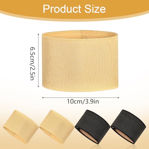 Image of Qianyu 4 Pcs Copper Arch Support Sleeves Sturdy Arch Support Braces Plantar Brace Compression Bands Copper Infused Wrap Straps Supports Bands for Women Men Foot Care Flat & Fallen Arches High Arches