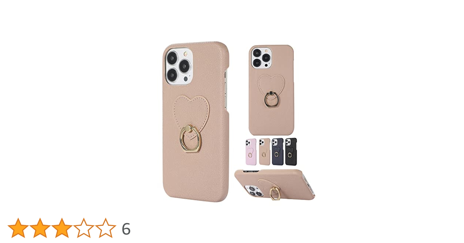 PROXA iPhone 13 Pro用ケース お洒落 ブラウンベージュ 41LrwfT0LaL.jpg_BO30,255,255,
