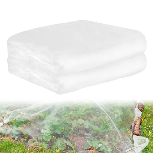 Sunyunze Filet Anti Insecte 3m x 10m Filets pour Jardin à Mailles Fines Filet Moustiquaire Découpable Moustiquaire en Rouleau pour Jardin Balcon Potager...