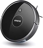 Robot Vacuum, GOOVI 1600PA Robotic Vacuum Cleaner with Self-Charging, 360° Smart Sensor Protectio, Multiple Cleaning Modes Vacuum Best for Pet Hairs, Hard Floor & Medium Carpet