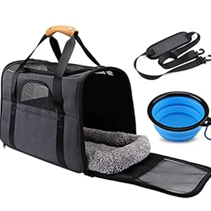 Musite Zachte Hondendrager Opvouwbare Draagbare Hondentas Huisdier Rugzak Huisdier Vervoerzak/Grijs