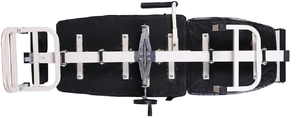 Cama de tracción de masaje, dispositivo de tracción cervical de la columna lumbar y cama de tracción lumbar, dispositivo de estiramiento corporal, tabla de cama ajustable, for fatiga lumbar y lesiones