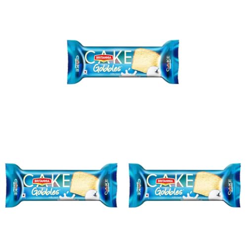 Image of Britannia Milk Cake, 30g / 50g / 28g / 45g (Weight May Vary) (Pack of 3)
