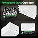 VIVOSUN 50-Pack 1 Gallon Grow Bags for Plants, Black-and-White Panda Film Containers Thick Plastic Bag for Potting Seedlings, and Rooting