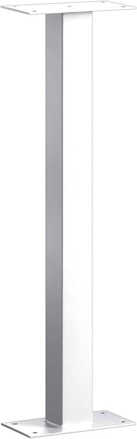 Mail House Post, White, 42 in.