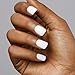 KISS imPRESS No Glue Mani Press On Nails, , 'Frosting', White, Short Size, Squoval Shape, Includes 30 Nails, Prep Pad, Instructions Sheet, 1 Manicure Stick, 1 Mini File