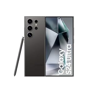 Samsung Galaxy S24 Ultra 5G Smartphone Dual-SIM RAM 12 GB / Interner Speicher 512 OLED-Display 6.8" 3120 x 1440 Pixel 120 Hz 4x x Rückkamera 200 MP 50 10 front camera Titanium Black