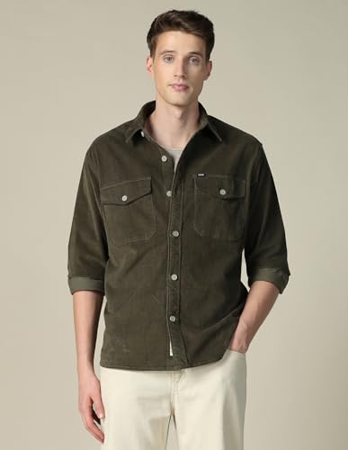Image of U.s. Polo assn. Denim co. Men's Corduroy Regular fit Shacket