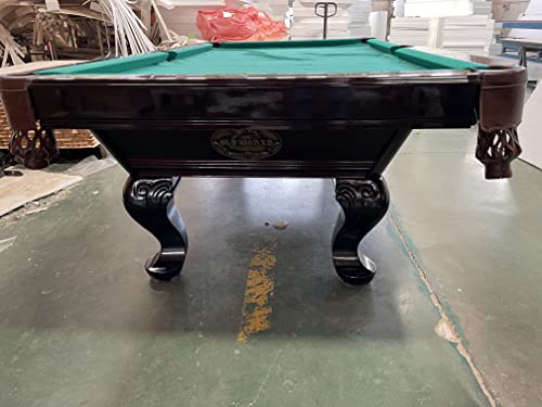 8 Ft. Pooltunierbillardtisch Billardtisch Modell Webster Nr.24Tunierbillard Massivholz mit 3cm starken Schieferplatten – Bild 4