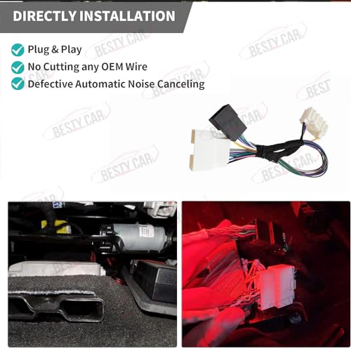 ANC-CH01 Factory ANC (Active Noise Cancelation System) Module Bypass Harness Adapter for Select Chrysler, Jeep, and Ram Vehicles Add Aftermarket Amplifier Subwoofer to Non Factory Amp System - Thumbnail 4