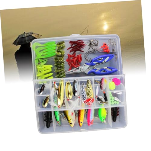 Señuelos de pesca multifuncional 101 piezas con cucharillas 5