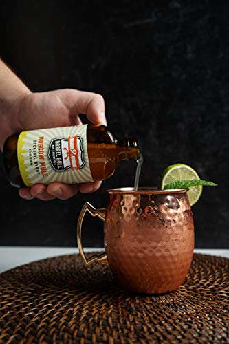 Barrel Roll Bar Essentials Cocktail Mixers - Moscow Mule Cocktail Mix - All-Natural Moscow Mule Drink Mix - USA Handcrafted Cocktail Syrups - Small Batch Cocktail Bitters w/ Real Cane Sugar - 8 Ounce - Thumbnail 5